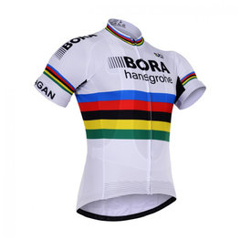 jersey de manga corta - BORA UCI 2017 - multicolor/blanco