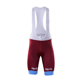 BONAVELO pantalones cortos de tirantes - KATUSHA 2017 - granate