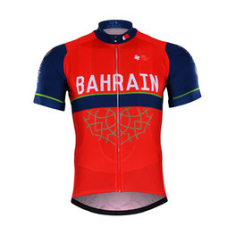BONAVELO jersey de manga corta - BAHRAIN MERIDA 2017 - rojo/azul
