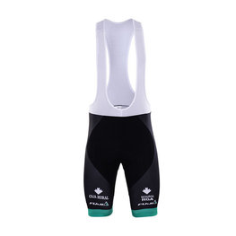 pantalones cortos de tirantes - CAJA RURAL 2017 - negro/verde