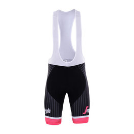 BONAVELO pantalones cortos de tirantes - TREK 2017 - negro/rosa