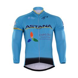 maillot de invierno de manga larga - ASTANA 2017 WINTER - azul claro