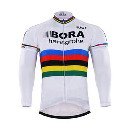 maillot de invierno de manga larga - BORA UCI 2017 WINTER - multicolor/blanco