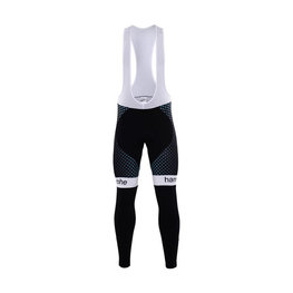 pantalones largos con tirantes - BORA 2017 WINTER - negro