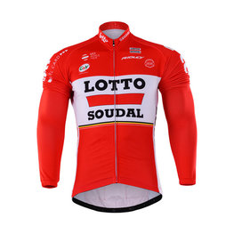 maillot de invierno de manga larga - LOTTO 2017 WINTER - rojo
