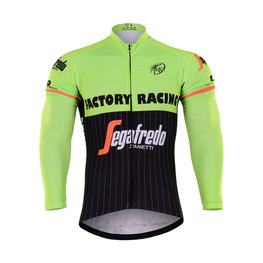 maillot de invierno de manga larga - TREK 2017 WINTER - negro/amarillo