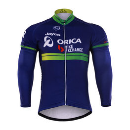 maillot de verano de manga larga - ORICA 2017 SUMMER - azul/verde