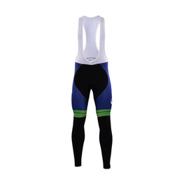 pantalones largos con tirantes - ORICA 2017 SUMMER - verde/azul/negro
