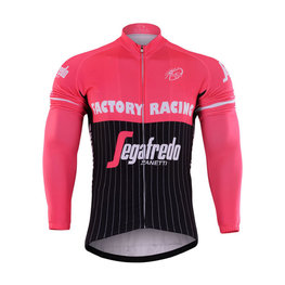BONAVELO maillot de verano de manga larga - TREK ROSE 2017 SMR - rosa/negro