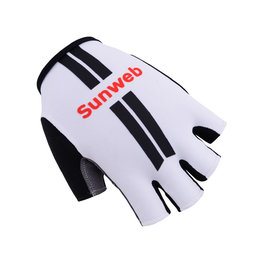 guantes de dedos cortos - SUNWEB 2017 - blanco/negro