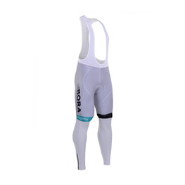 pantalones largos con tirantes - BORA UCI 2017 SUMMER - blanco
