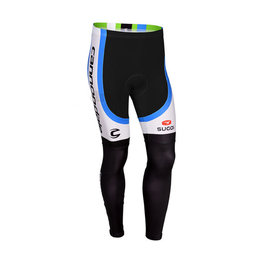pantalones largos sin tirantes - CANNONDALE 2013 WNT - negro/blanco/azul claro