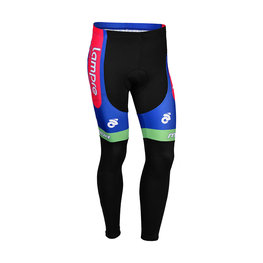 pantalones largos sin tirantes - LAMPRE 2013 WINTER - azul/rosa/negro
