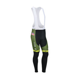 pantalones largos con tirantes - VINI FANTINI 13 SMR - amarillo/negro