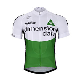 jersey de manga corta - DIMENSION DATA 2018 - negro/blanco/verde