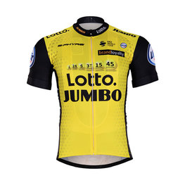 jersey de manga corta - LOTTO 2018 - amarillo/negro