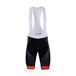 BONAVELO pantalones cortos de tirantes - TREK 2018 - negro/rojo