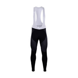 pantalones largos con tirantes - D DATA 2018 WINTER - negro