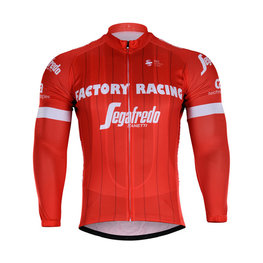 maillot de invierno de manga larga - TREK 2018 WINTER - rojo