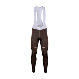 pantalones largos con tirantes - AG2R 2018 SUMMER - marrón