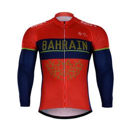 maillot de verano de manga larga - B. MERIDA 2018 SMR - azul/rojo