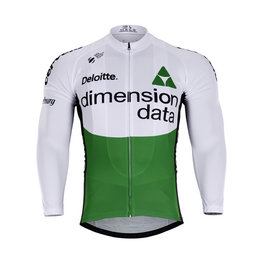 maillot de verano de manga larga - D. DATA 2018 SUMMER - negro/verde/blanco