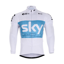 maillot de verano de manga larga - SKY 2018 SUMMER - azul claro/blanco