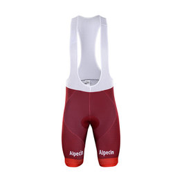 BONAVELO pantalones cortos de tirantes - KATUSHA 2018 - granate/rojo