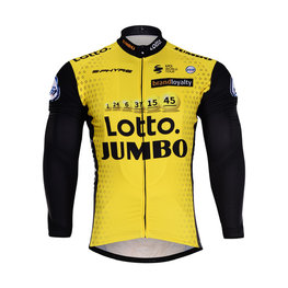 maillot de verano de manga larga - LOTTO 2018 SUMMER - amarillo/negro