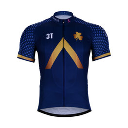 jersey de manga corta - AQUA BLUE 2018 KIDS - dorado/azul