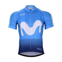 jersey de manga corta - MOVISTAR 2018 KIDS - azul claro