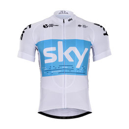 jersey de manga corta - SKY 2018 KIDS - azul claro/blanco