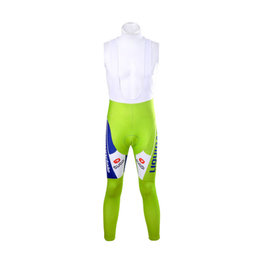 pantalones largos con tirantes - LIQUIGAS 2012 WINTER - azul/verde