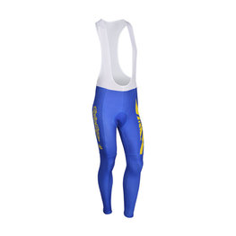 pantalones largos con tirantes - LTD EYES 2013 SMR - azul/amarillo