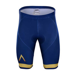 pantalones cortos sin tirantes - AQUA BLUE 2018 - dorado/azul