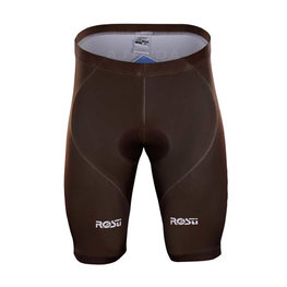 pantalones cortos sin tirantes - AG2R 2018 - marrón