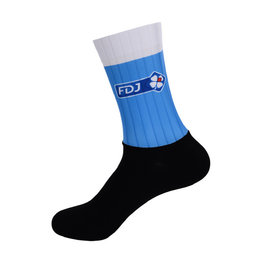 BONAVELO calcetines clásicos - FDJ 2018 - negro/blanco/azul claro