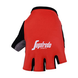 guantes de dedos cortos - TREK 2018 - rojo