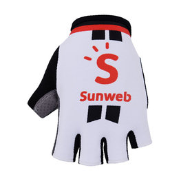 guantes de dedos cortos - SUNWEB 2018 - rojo/blanco