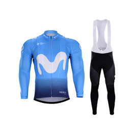 BONAVELO set - MOVISTAR 2018 WINTER - azul/negro