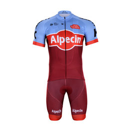 BONAVELO maillot corto y pantalón corto - KATUSHA 2018 - granate/azul