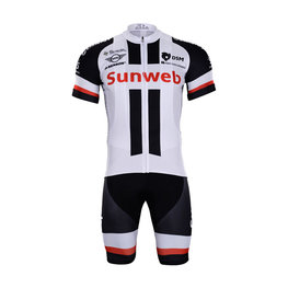 BONAVELO maillot corto y pantalón corto - SUNWEB 2018 - negro/blanco