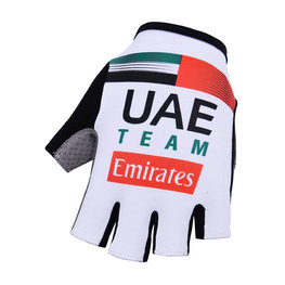 guantes de dedos cortos - UAE 2019 - blanco