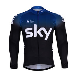 BONAVELO maillot de verano de manga larga - SKY 2019 SUMMER - azul/negro