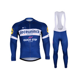 BONAVELO maillot largo y pantalón - QUICKSTEP 2019 SMR - azul