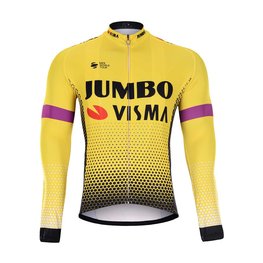 BONAVELO maillot de invierno de manga larga - JUMBO-VISMA 2019 WNT - negro/verde