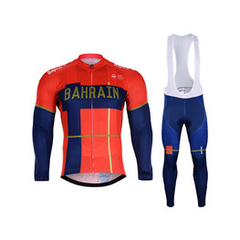 BONAVELO jersey y pantalón de invierno - B. MERIDA 2019 WNT - azul/rojo