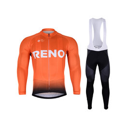 BONAVELO jersey y pantalón de invierno - CCC RENO 2019 WINTER - negro/naranja
