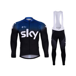 BONAVELO jersey y pantalón de invierno - SKY 2019 WINTER - negro/azul