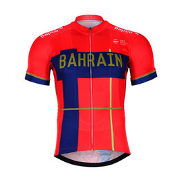 BONAVELO jersey de manga corta - BAHRAIN MERIDA 2019 - azul/rojo